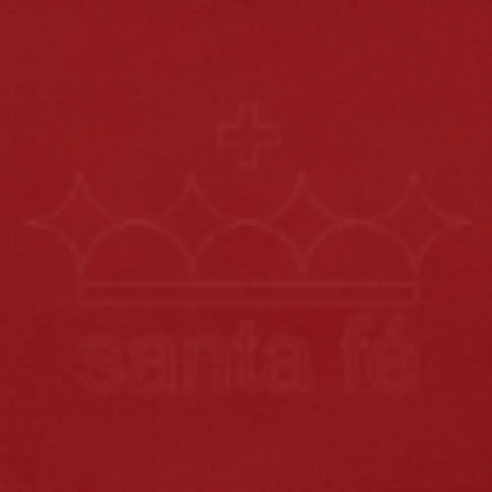 Feltro Santa Fé Liso 50X70Cm: Toque Aveludad - Vermelho Noel