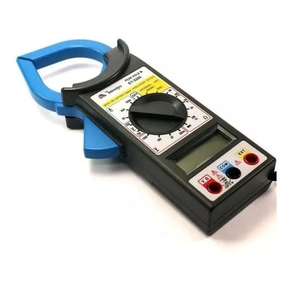 2X Alicate Amperímetro Digital Minipa Et-3200 1000A