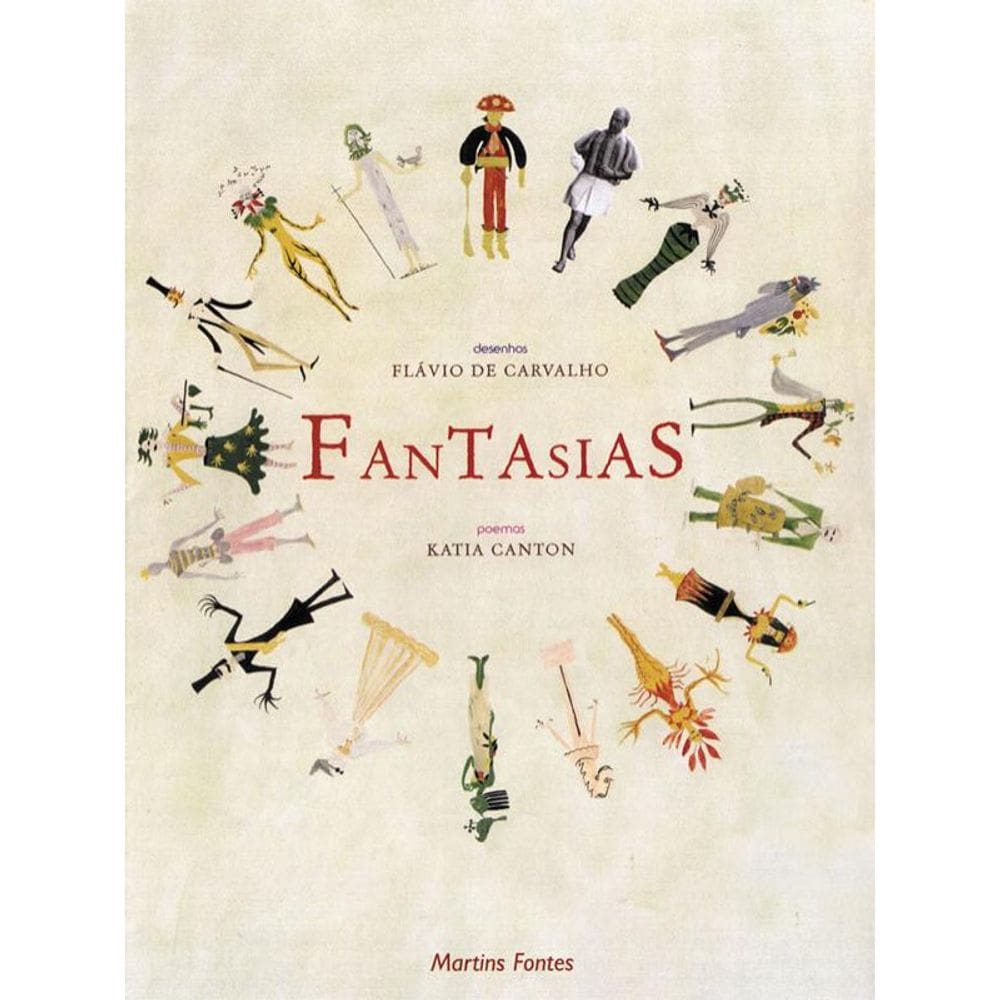 Livro Fantasias - Poemas
