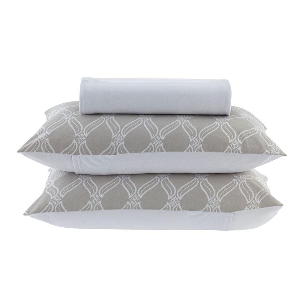 Jogo Cama Casal Simples Kacyumara Malha 03 Pças Sofee Atlesy