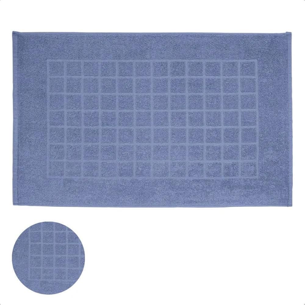 2X Toalha Tapete De Piso Banheiro Felpudo Absorvente Dohler