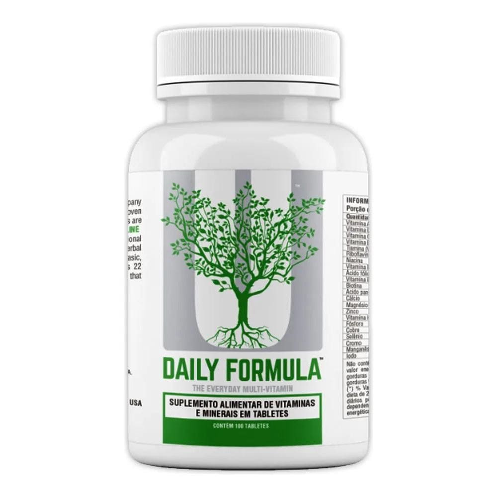 2X Multivitaminico Daily Formula Universal Nutrition 100 Tab