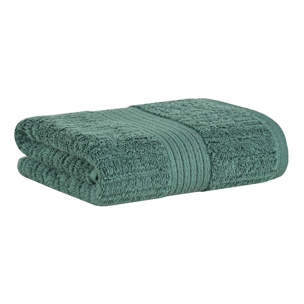 Toalha De Rosto Fio Penteado Canelado Verde Buddemeyer