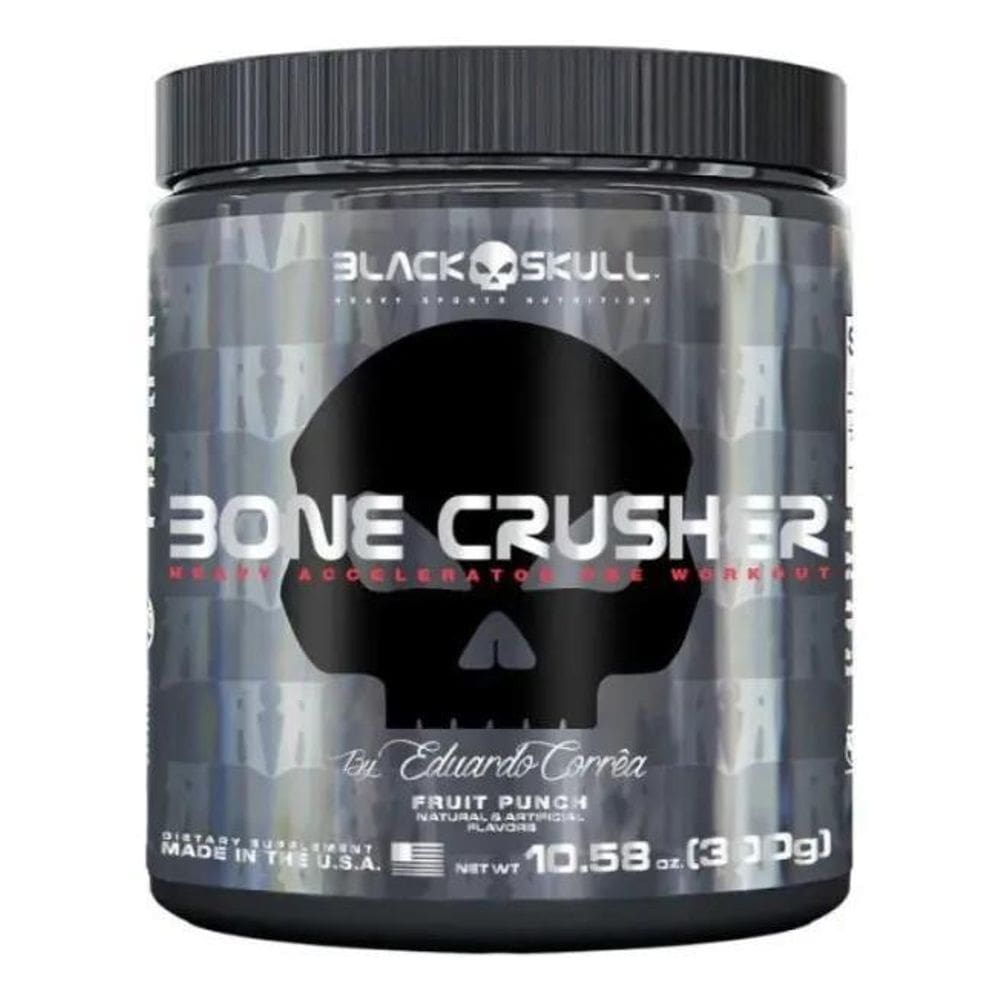 2X Suplemento Black Skull Eduardo Correa Bone Crusher Sabor