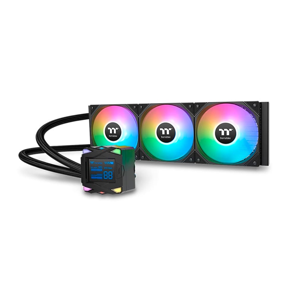 Water Cooler Thermaltake LA 360-S ARGB Tela LCD 2,4” Preto