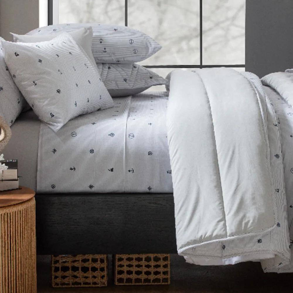 Kit Colcha / Cobre Leito Solteiro Sonhare - Sultan Nautico