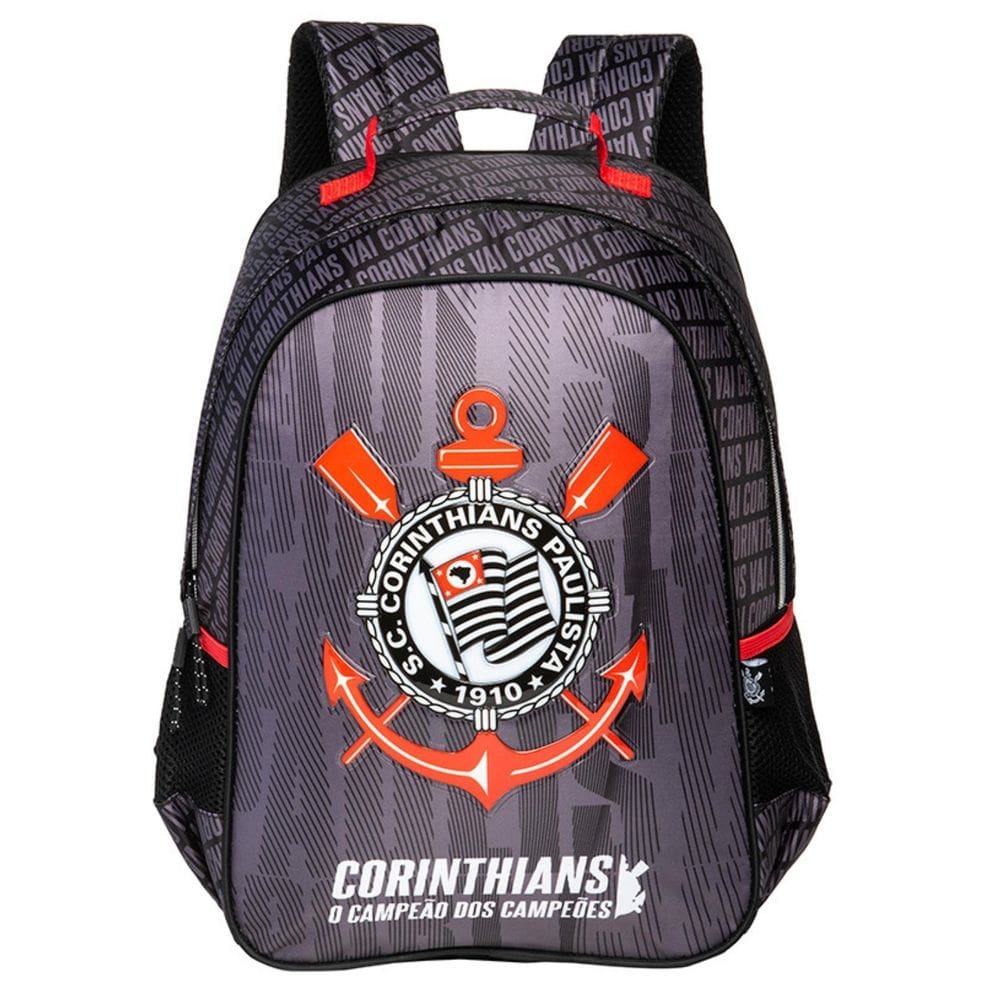 Mochila Escolar De Costas Time Corinthians Timão