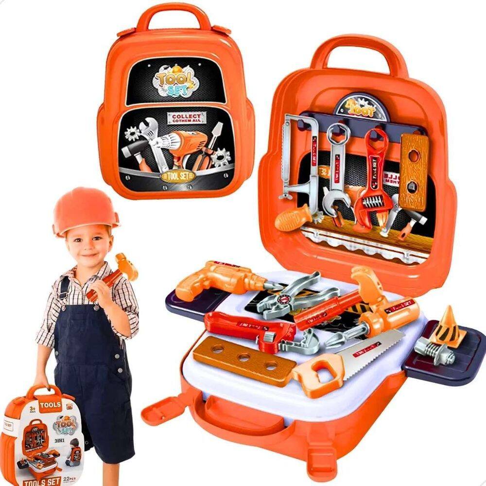 Kit Mochila Brinquedo Infantil Educativo Presente Crianças