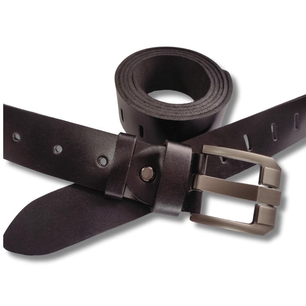 Cinto 100% Couro Masculino Fivela Quadrada Arizona.