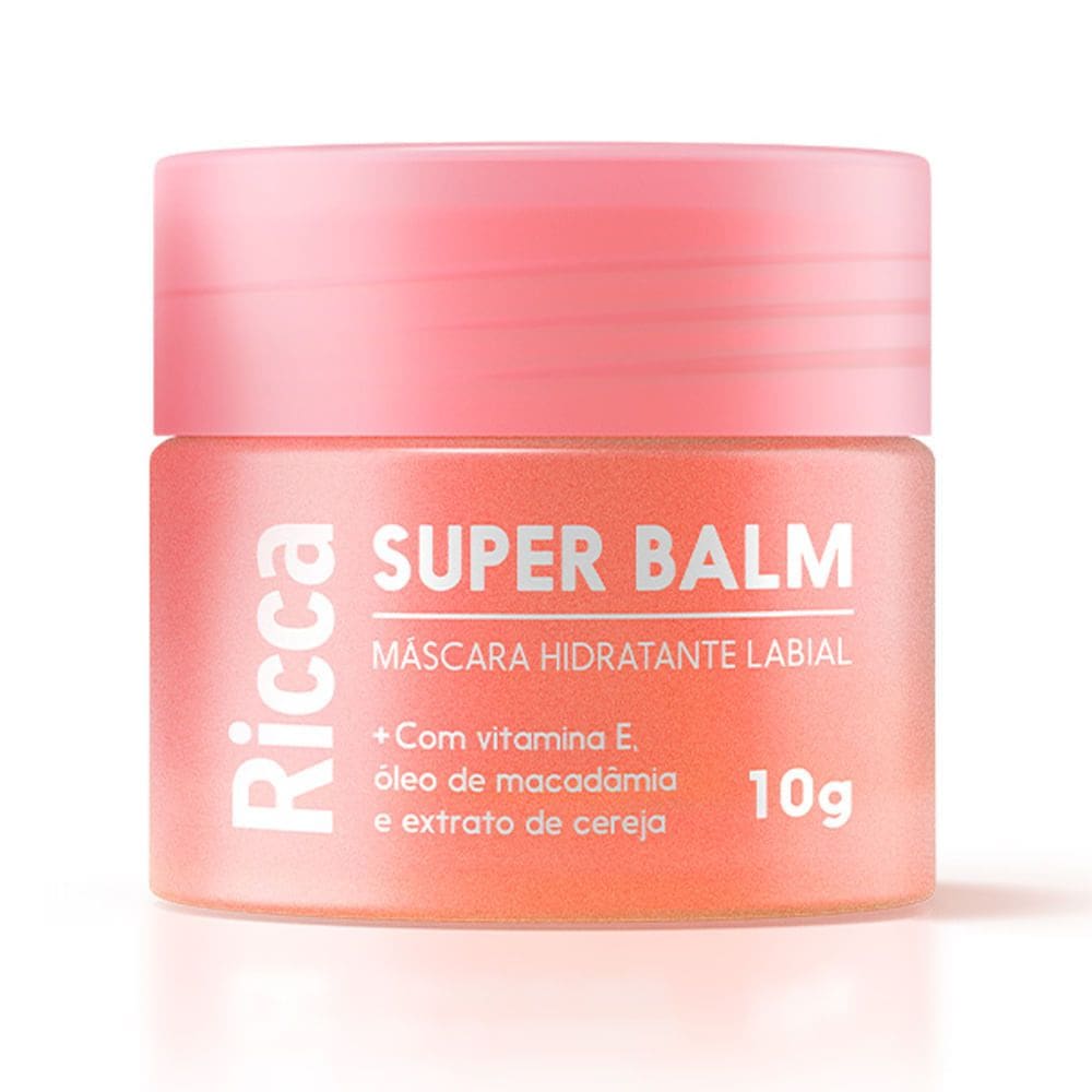 Máscara Hidratante Labial Ricca Super Balm 10g
