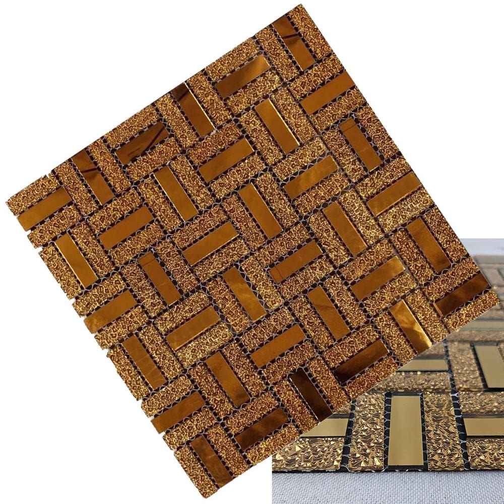 Pastilha Vidro Adesiva Parede Banheiro Cozinha Sala Quarto Salao Barbearia Revestimento Decoraçao Obra