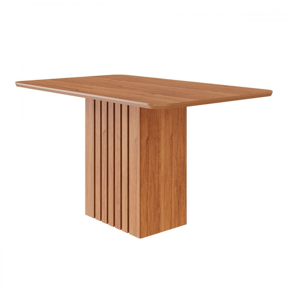 Mesa de Madeira Ana 130 Cm Cinamomo - Cimol