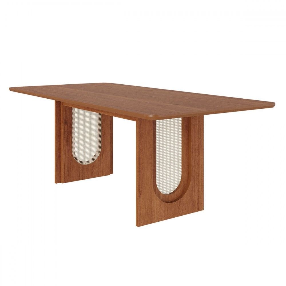 Mesa de Madeira Valentina 210 Cm Cinamomo - Cimol