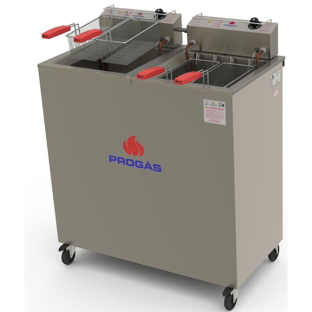 Fritadeira Elétrica Água e Óleo Progás 36 Litros Fry Fritter 127V PR-200E ST