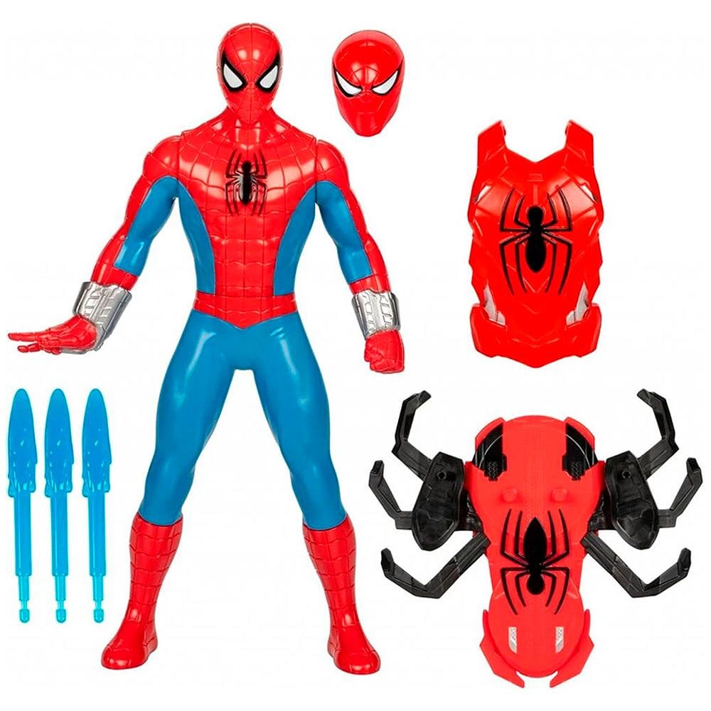 Figure Action Marvel Spider-Man Lançador Thwip Blast 29cm F8841 - Hasbro