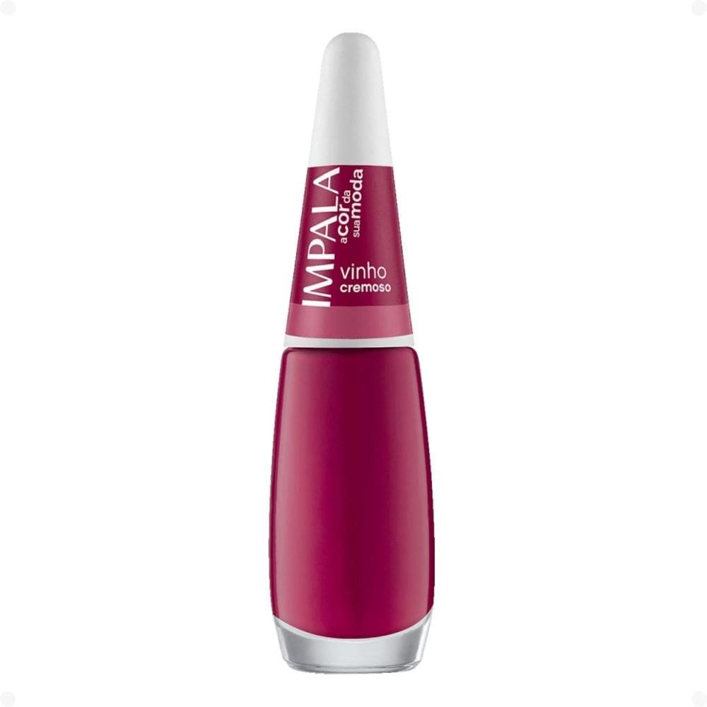 Esmalte Cremoso Impala A Cor Da Sua Moda Vinho 7,5ml