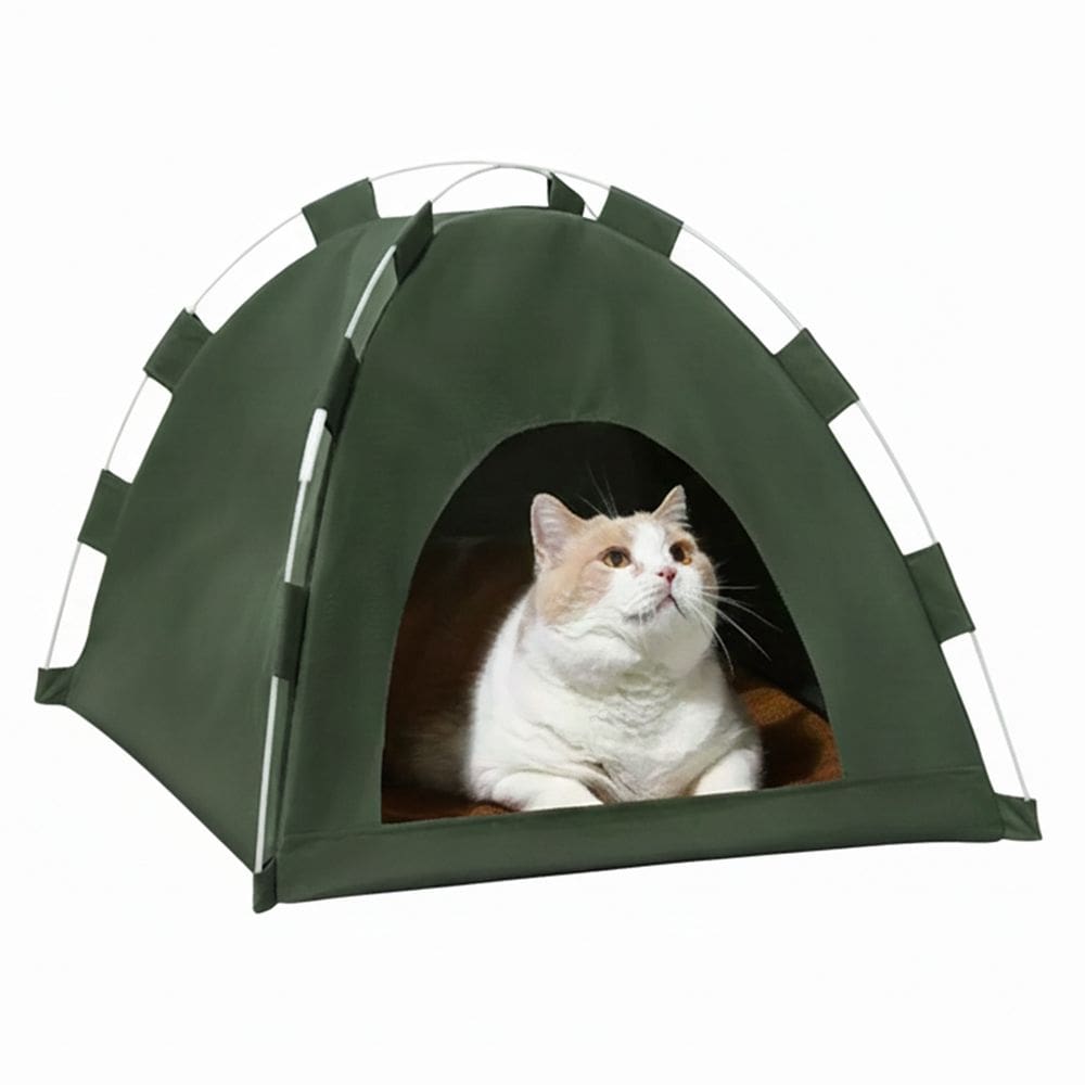 Tenda Caminha Casinha Gato Cachorro Pet Animais Estimaçao Cabaninha Arranhador Portatil Rasqueavel Barraca Felinos