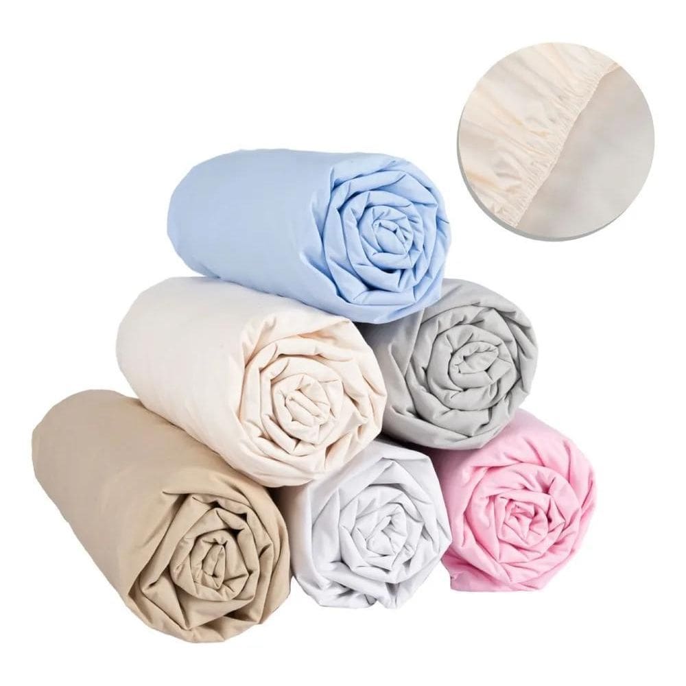 Lençol King Size Avulso 100% Algodão 180 Fios