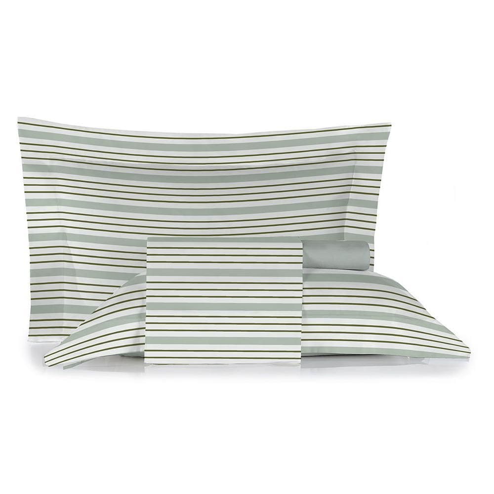 Jogo De Cama King Size 300 Fios Nova América - Caio 7717-1