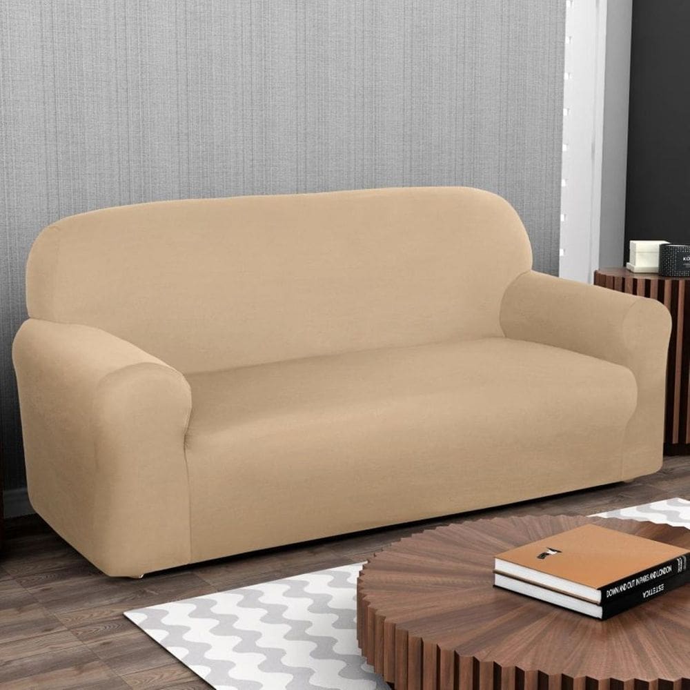 Capa Para Sofá 02 Lugares Avulsa Coladinha Malha Elastica