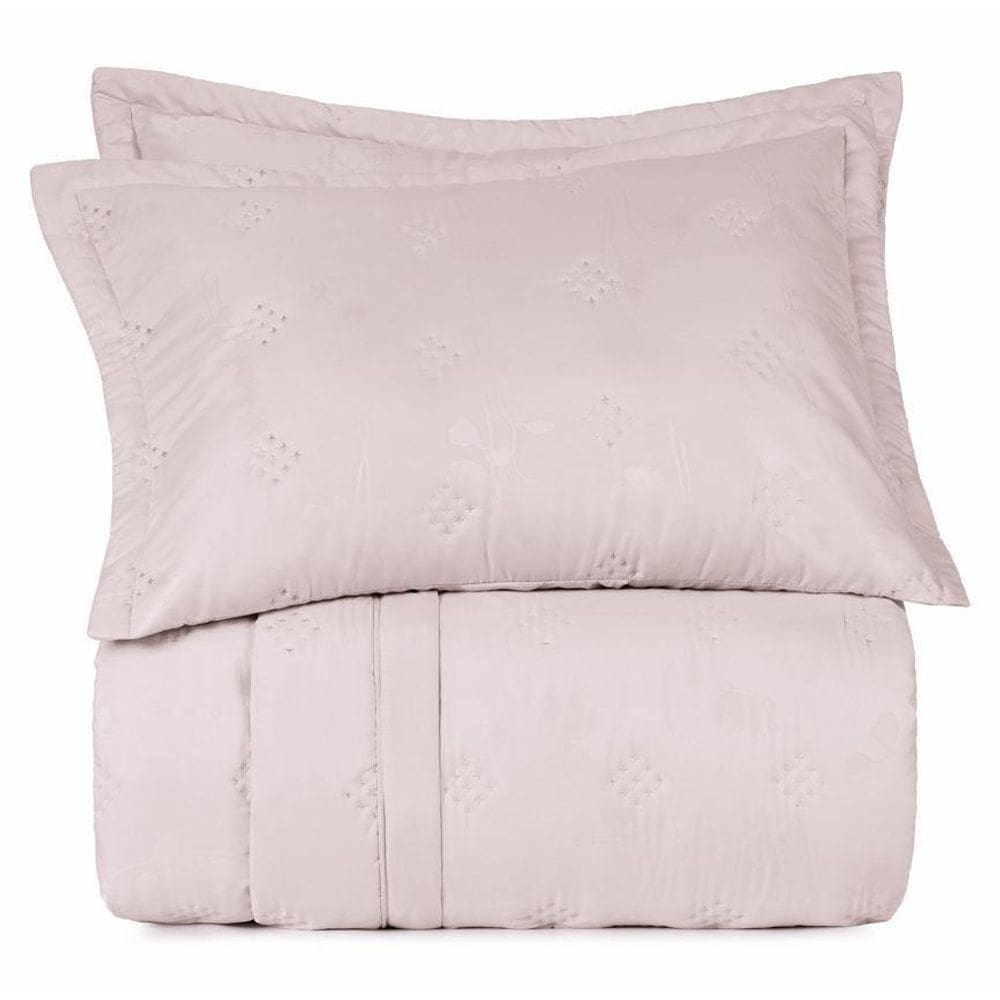 Jogo De Colcha Solteiro Toque Acetinado Serenatta Altenburg