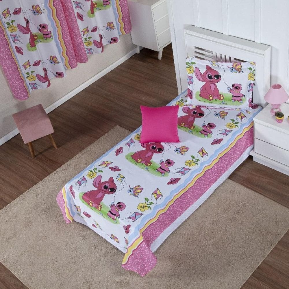 Colcha Cobre Leito Infantil Solteiro Menino Menina