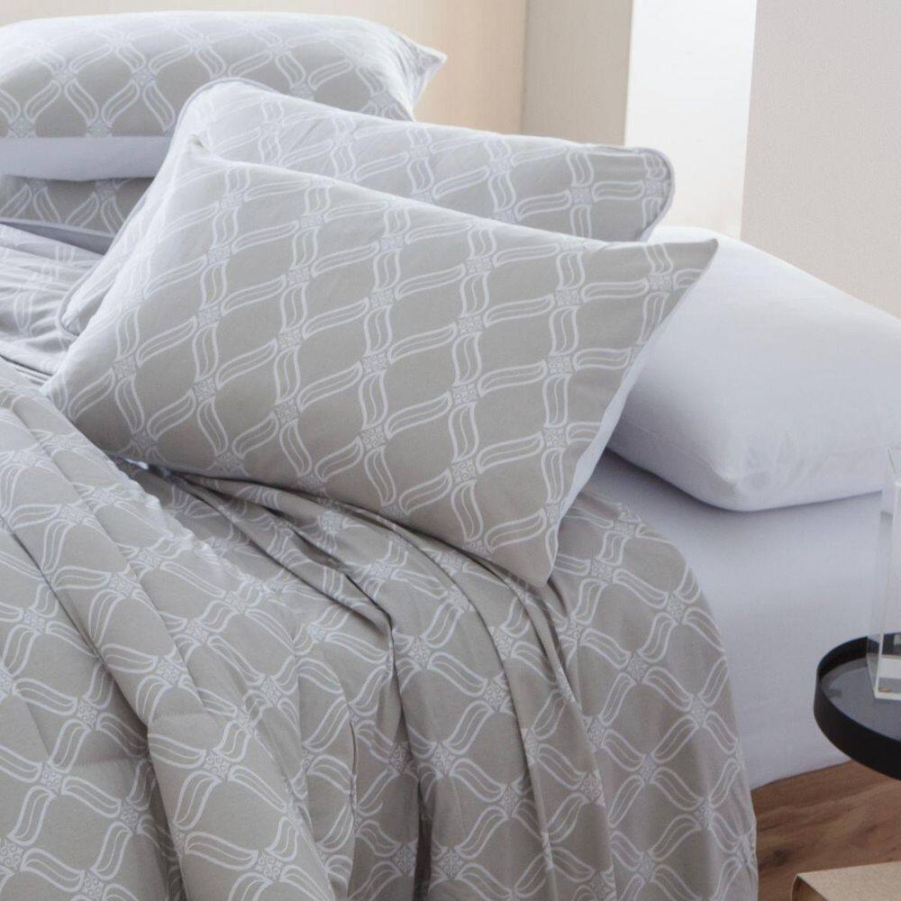 Jogo De Cama Queen Kacyumara Malha 04 Peças Sofee Atlesy