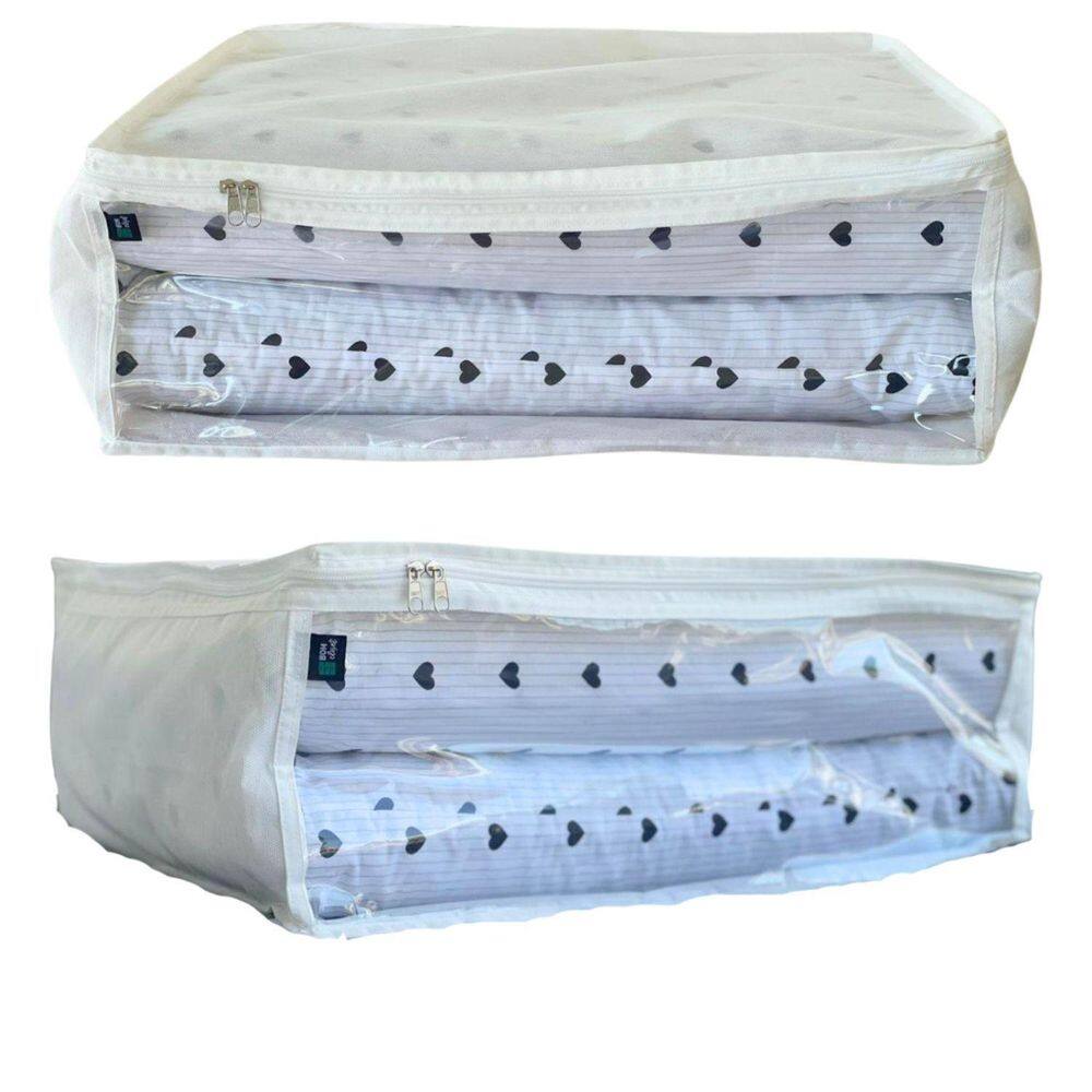 Oraganizador De Cobertores E Edredom Tamanho Pp 10X30X25