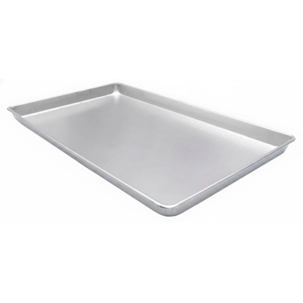 Kit com 10 Assadeiras de Alumínio Baronesa 40x60cm Plana Lisa Reta 0,8mm