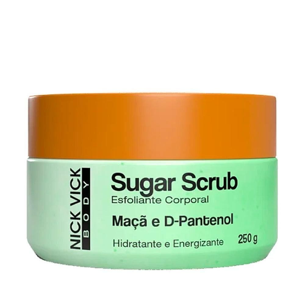 Esfoliante Corporal Sugar Scrub Nick Vick Body Maça Verde 250g