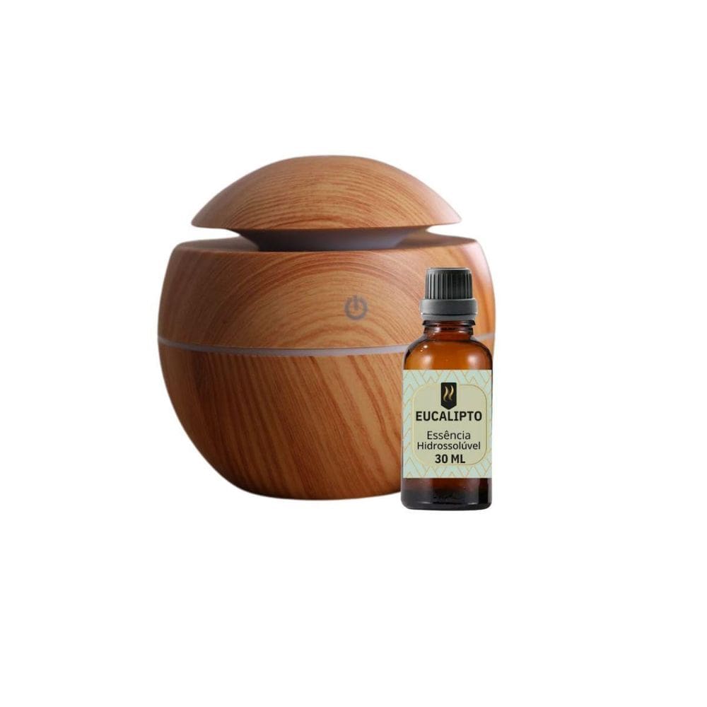 Kit Difusor Elétrico + Essência 30Ml Escolha Cor E Essência