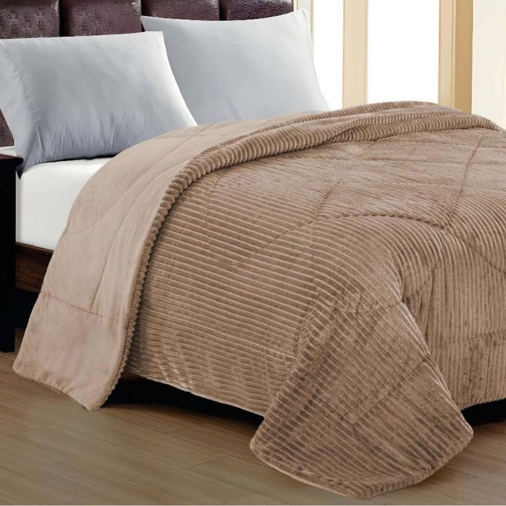 Cobredom Casal Queen Size Skye Grosso Quente E Confortável