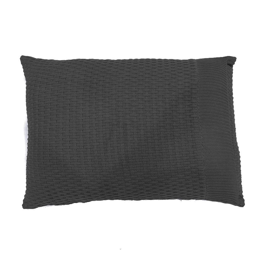 Porta Travesseiro 50 X 70 Bambu - Decortrico Grafite