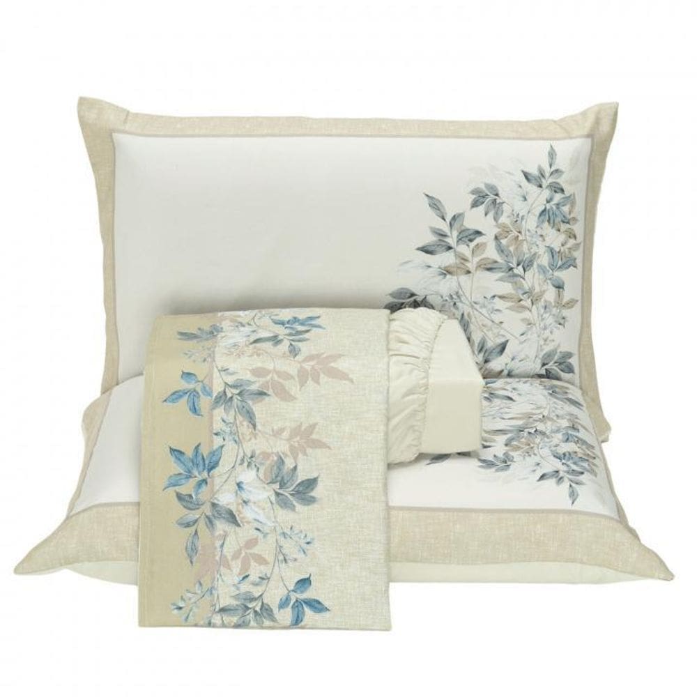 MP - Jogo Cama Lenc ol Santorini King Estampa