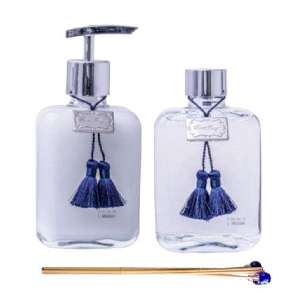Kit Difusor Sabonete Liquido Olho Grego Alecrim 255Ml Roma