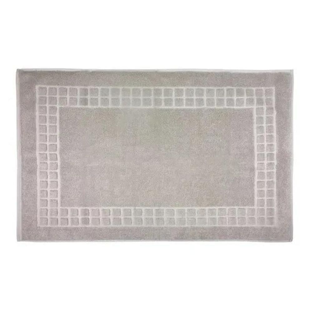 2X Toalha De Piso Domus 50X80 Cm Para Banheiro Bouton 600G/M