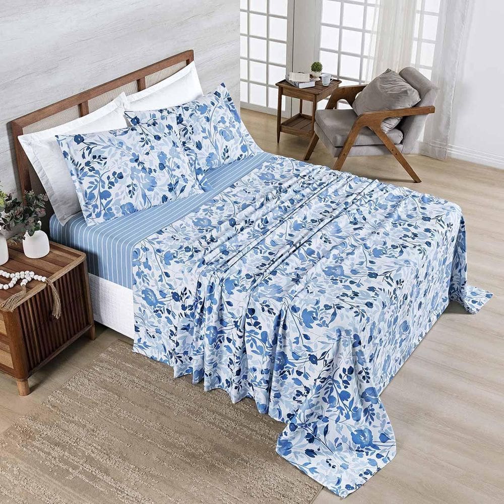 MP - Jogo Lenc ol Belle King 400 Fios Estampa