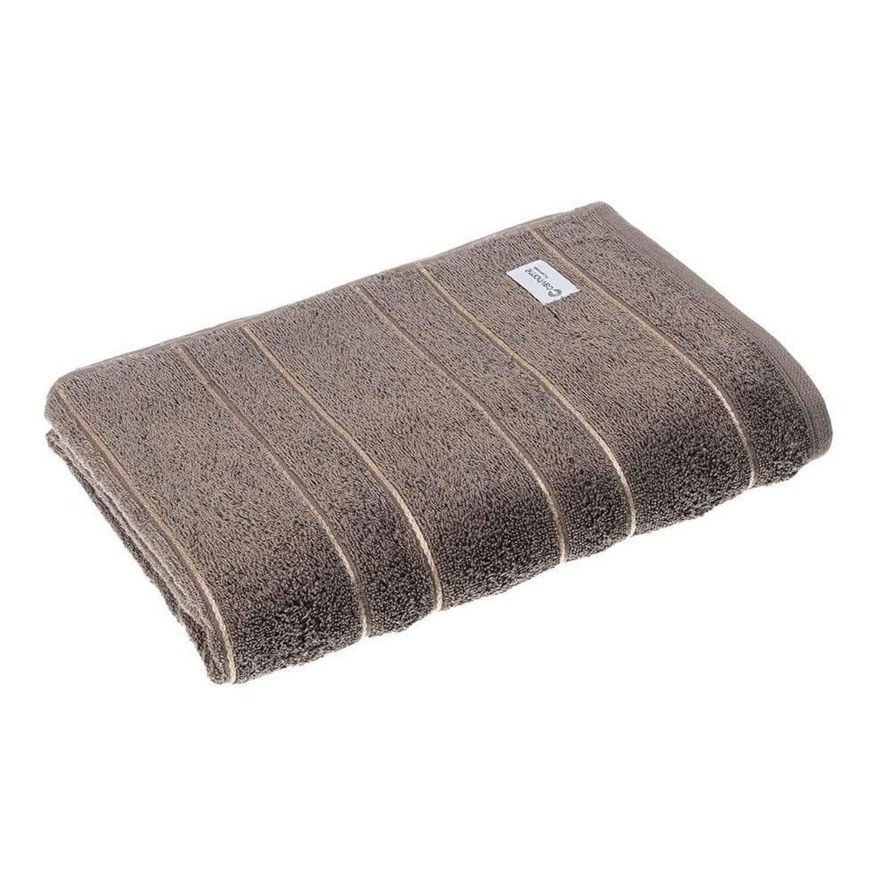 Toalha De Rosto Avulsa Cavhome Flow 100% Algodão Mocha