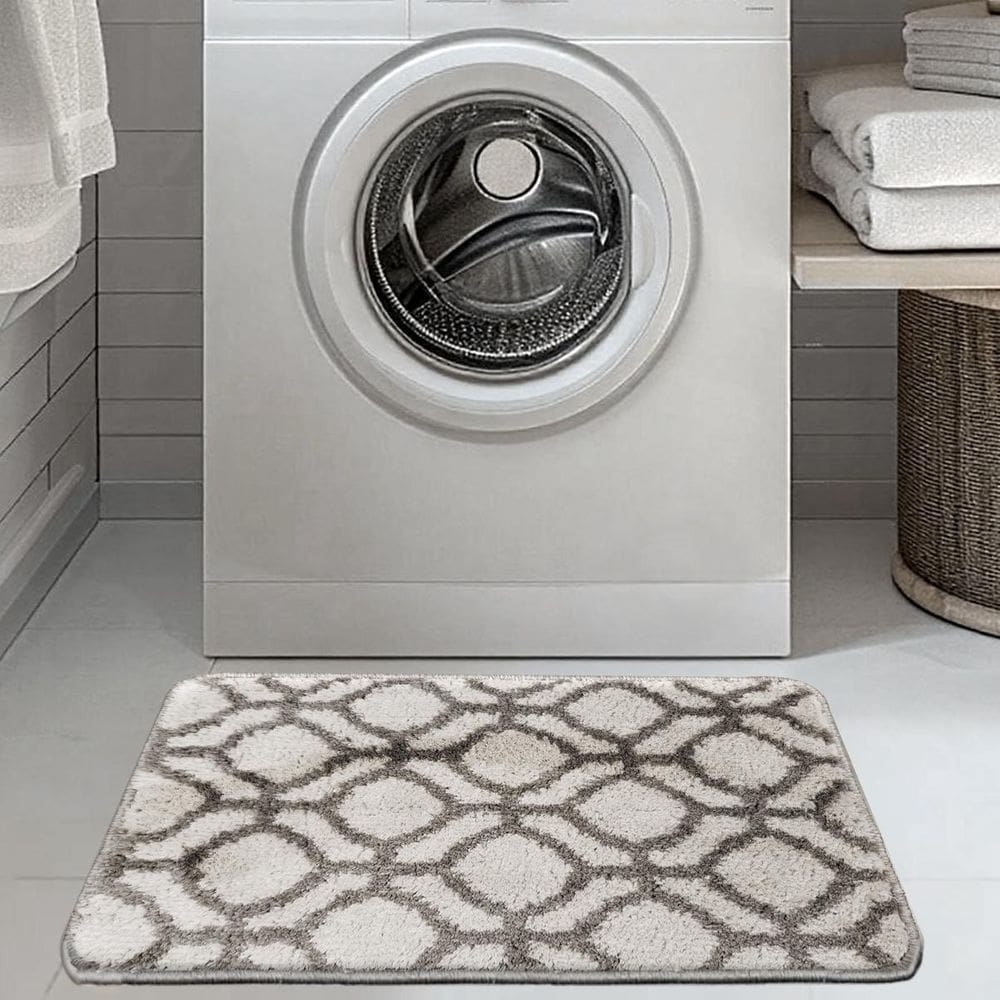 1 Tapete Lavanderia Antiderrapante Absorvente 45X65 Cozu D3