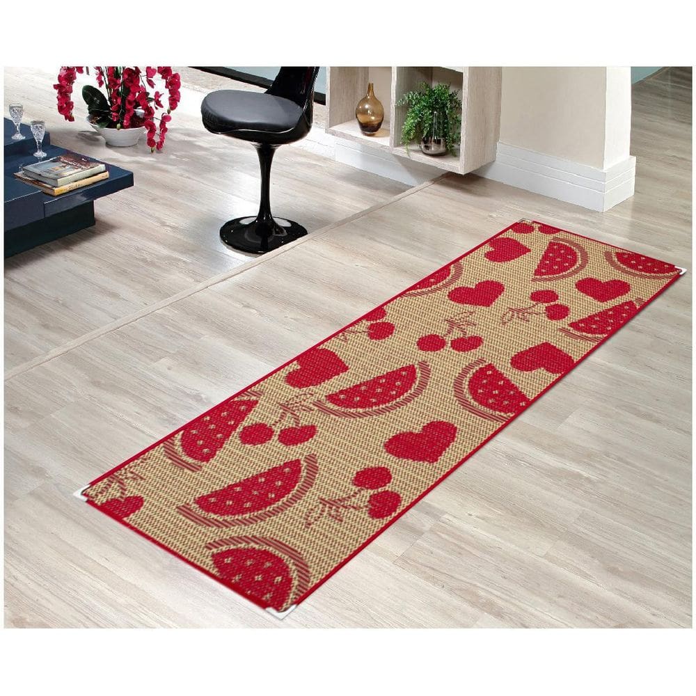 Tapete Passadeira Sisal Antiderrapante Sala Quarto 0,50X1,50