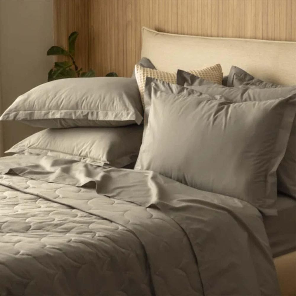 Edredom King 200 Fios Tom 100% Algodão Verde Karsten