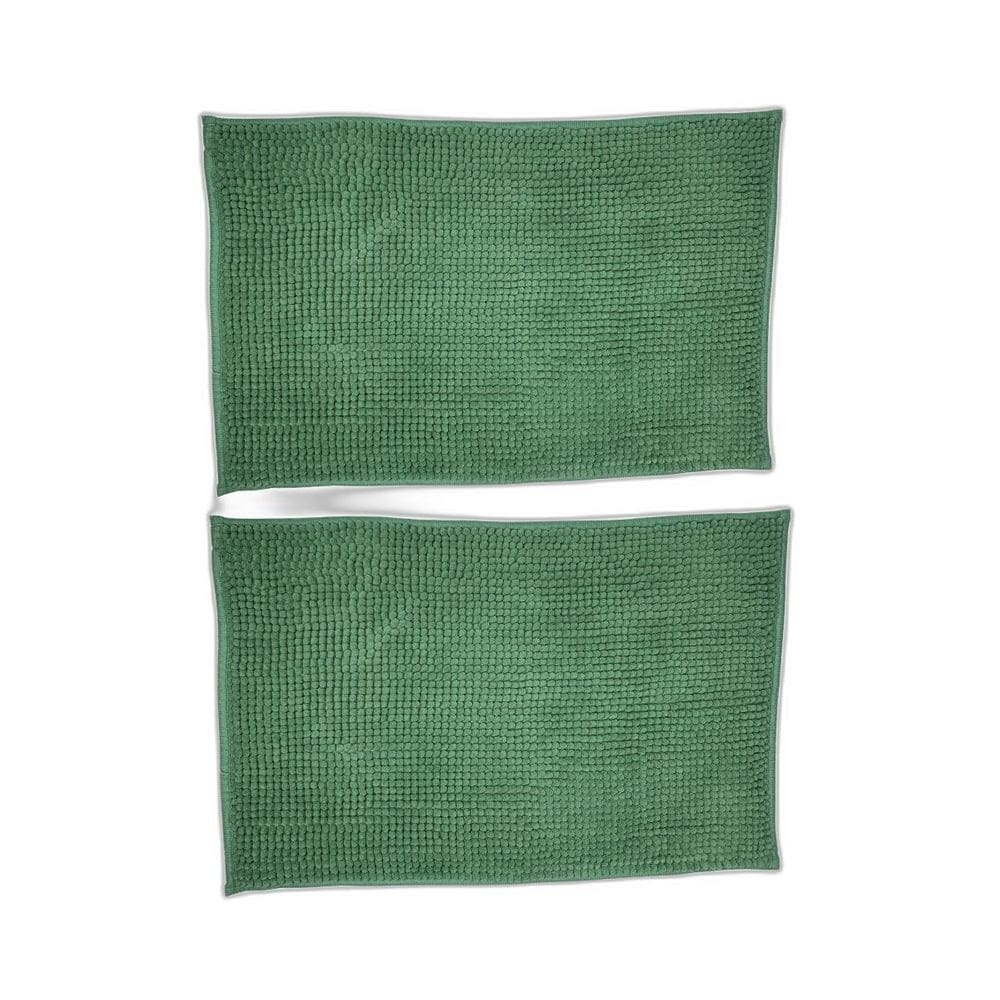 Jogo De Banheiro 2 Peças Tapetes Antiderrapante Tapete Box