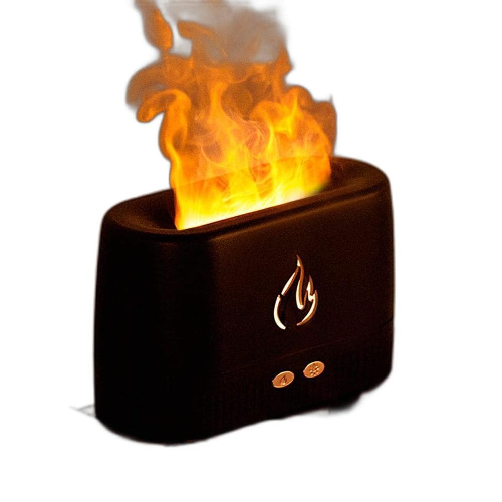 Difusor De Ambiente Elétrico Ultrassônico Umidificador Chama