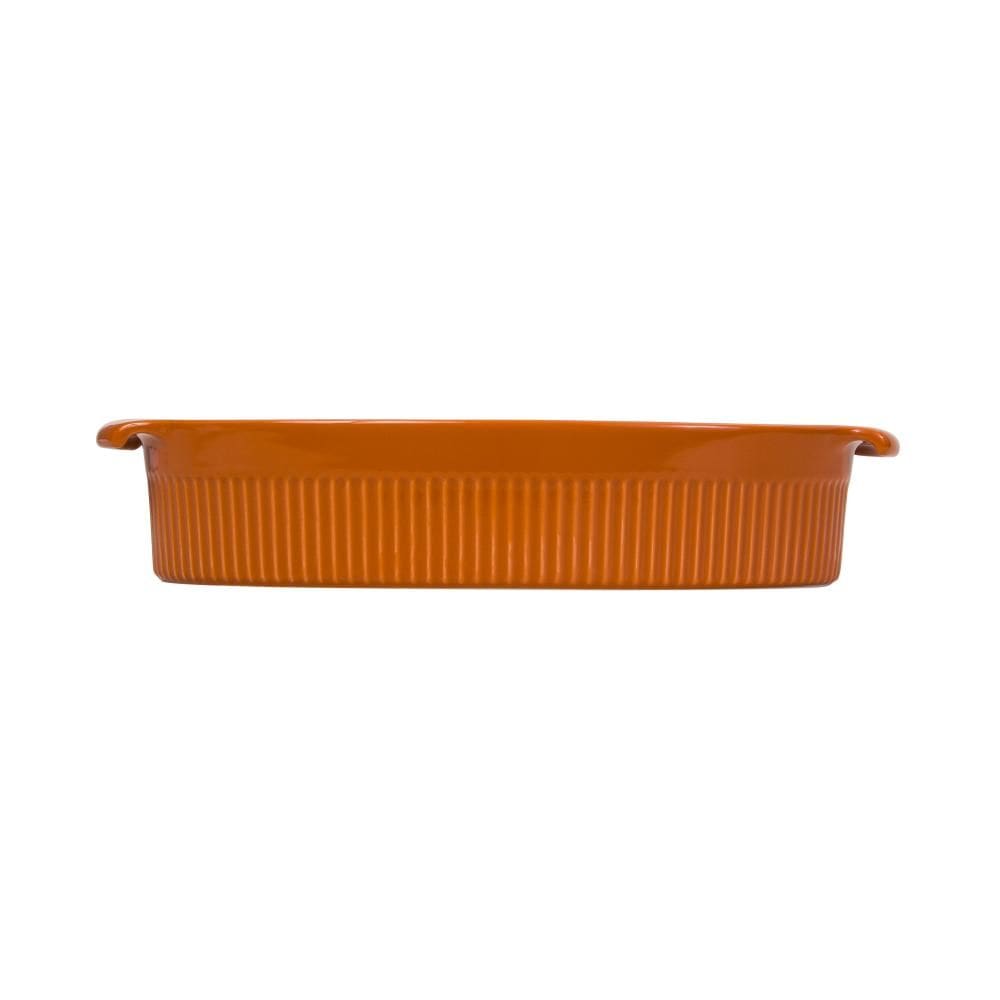Forma Oval Travessa Refratária 32,5 cm Laranja 1,8 L Germer