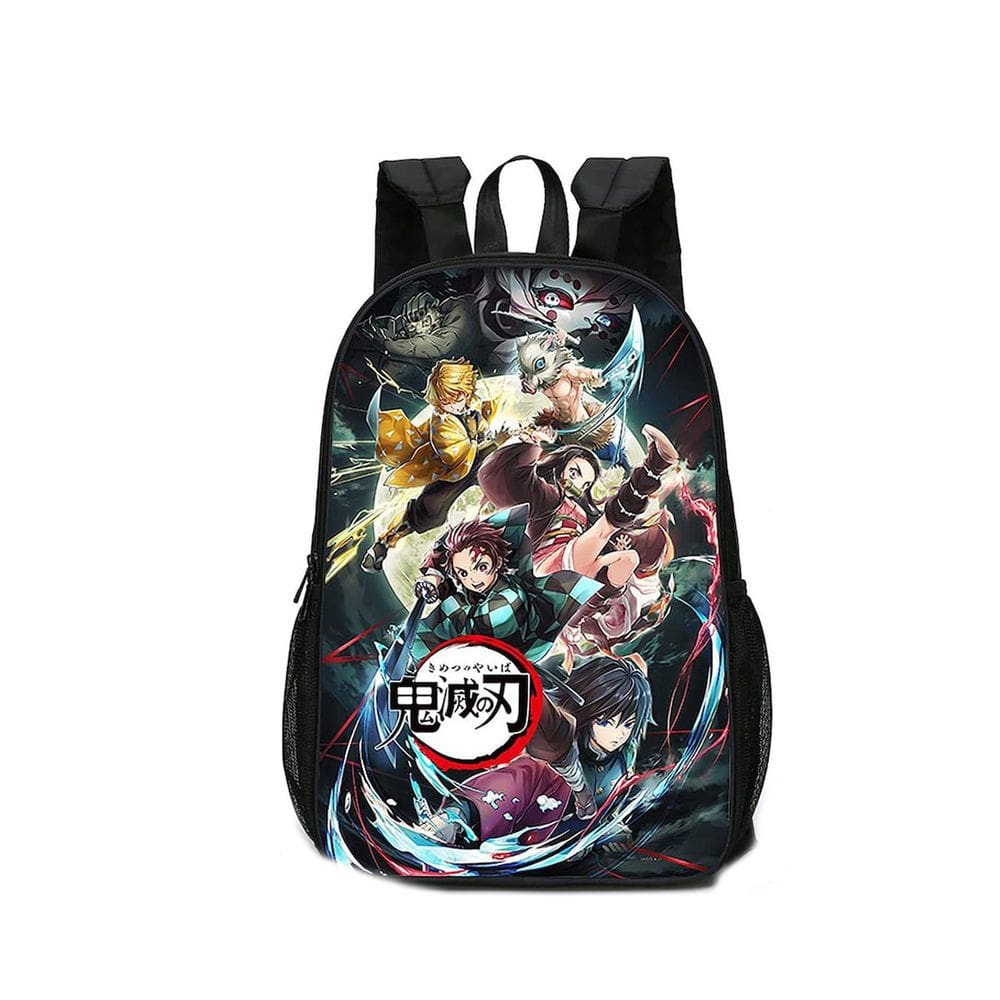 Mochila Demons Slayers Kamados Tanjirous Anime School 40cm