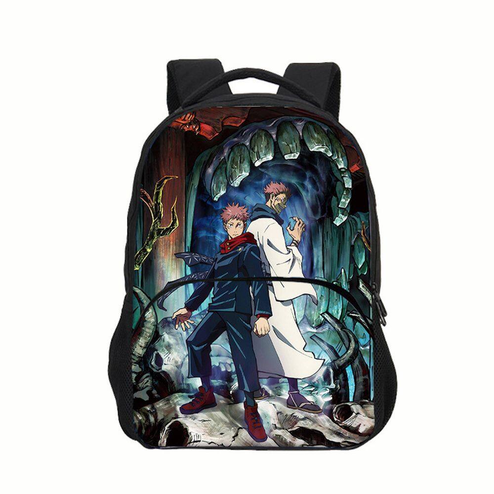 Mochila escolar Jujutsus Kaisen Itadori Yujis Cartoon Kids