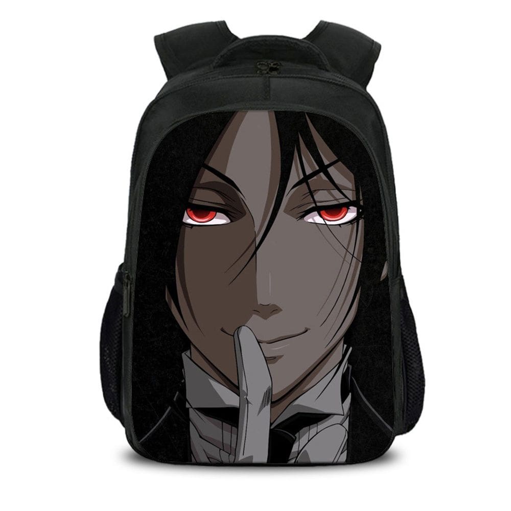 Mochila Blacks Butlers Sebastians Michaelis Anime School