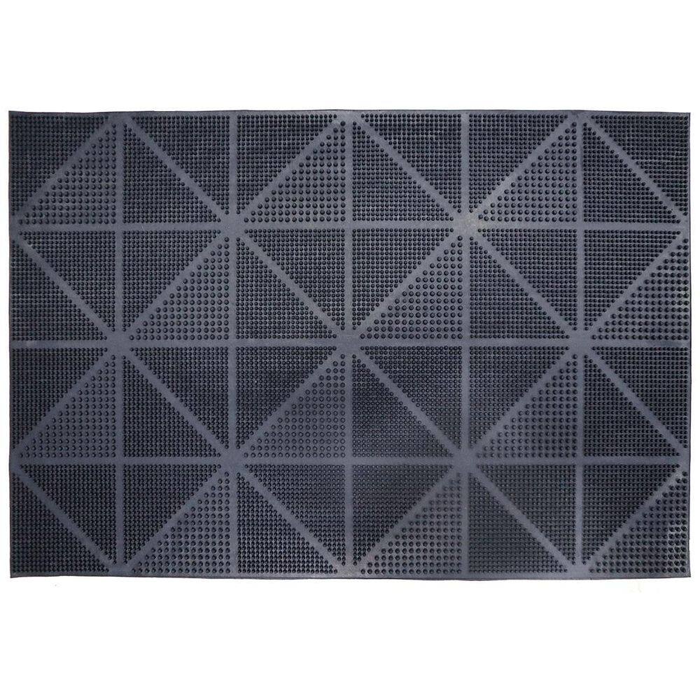 Capacho De Borracha Tapete De Porta Entrada 60X40Cm Uzoo