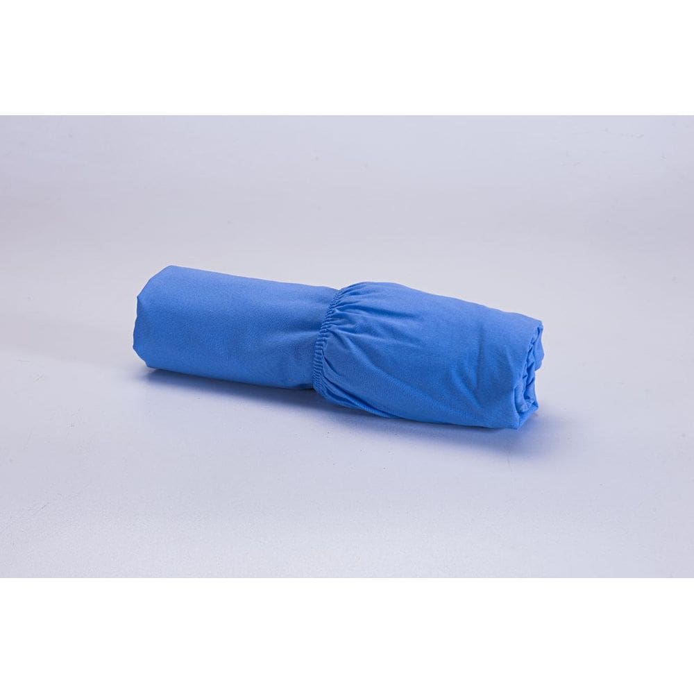 3 Lençol Mini Cama Avulso 150 X 70 X 15 100% Algodao Azul