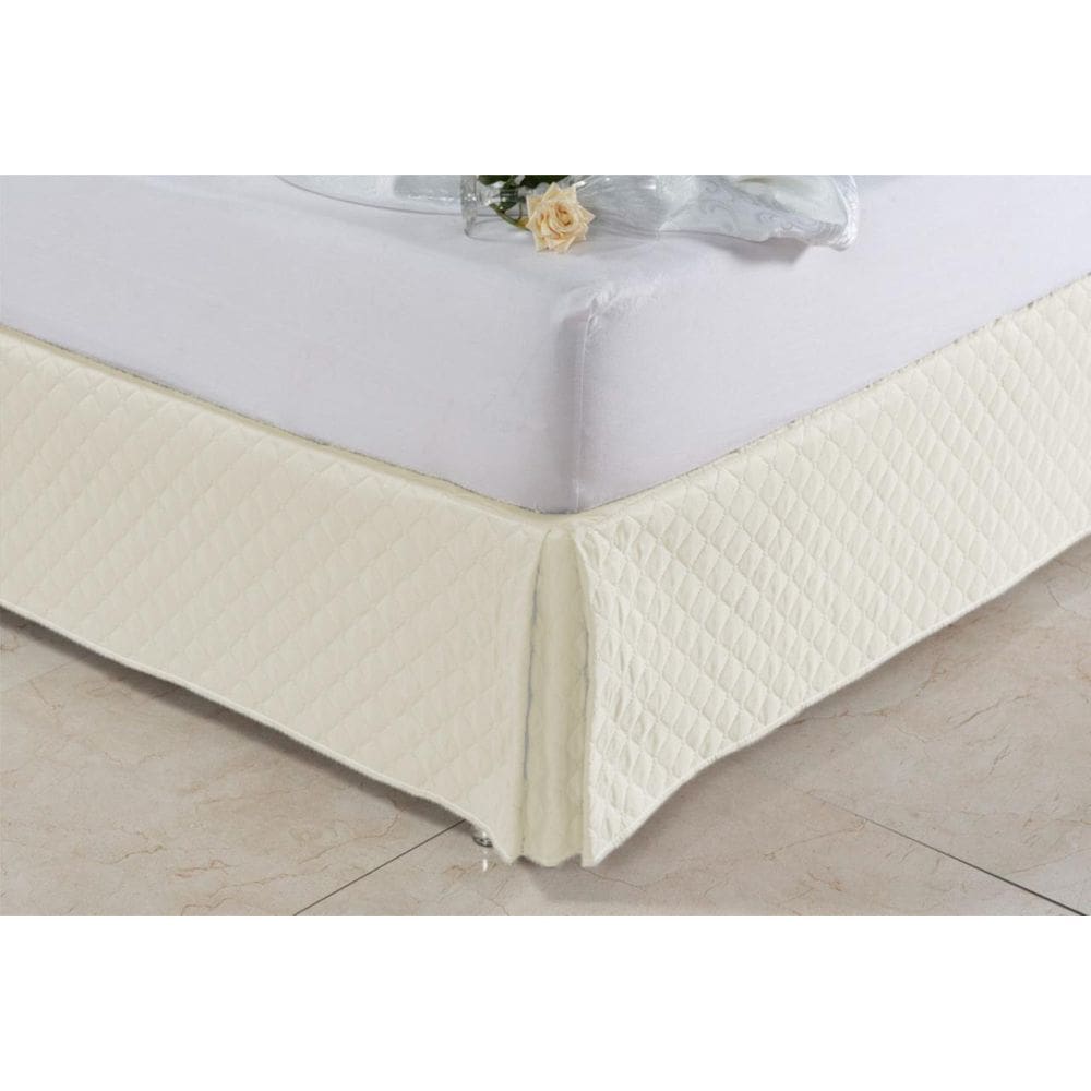 Saia Cama Box King Matelasse Ultrassonico Forro E Babado